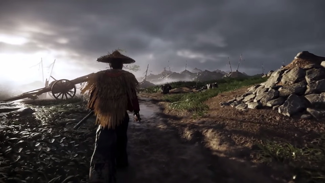 I would appreciate this beautiful scenery much more if the main character’s ass wasn’t directly in the way.